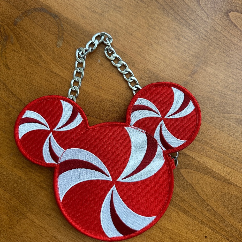 Harvey’s Disney Mickey Mouse Peppermint Christmas Mini Purse/Clutch